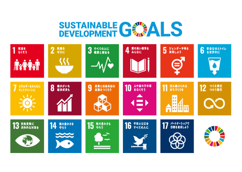 SDGsの17の目標イメージ図