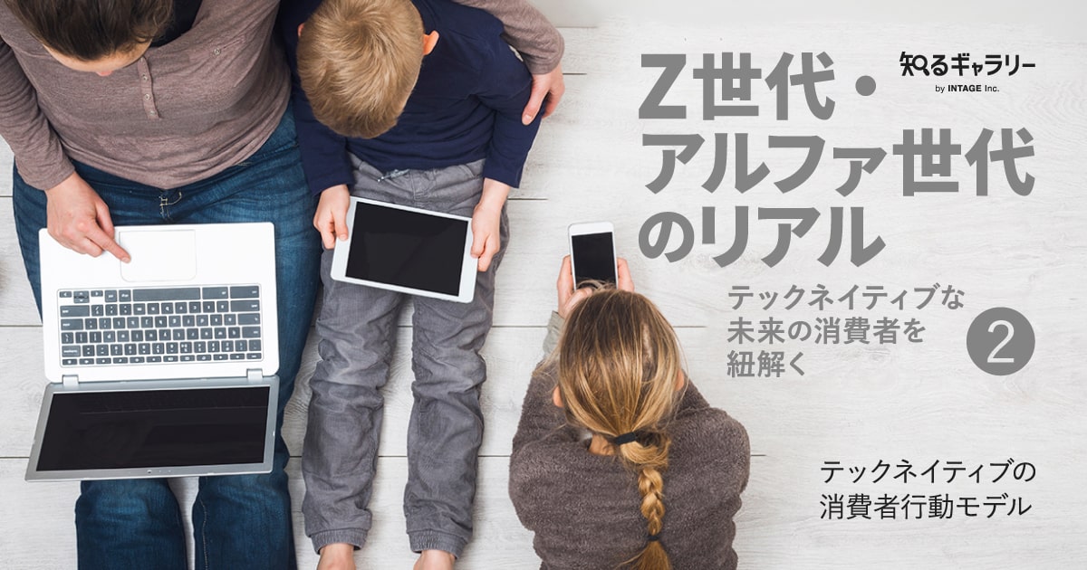 Z世代・アルファ世代のリアル－テックネイティブな未来の消費者を
