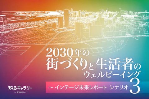 2030年の街づくりと生活者のウェルビーイング～インテージ未来レポート シナリオ3