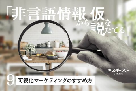 「非言語情報から仮説をたてる」（9）可視化マーケティングのすすめ方