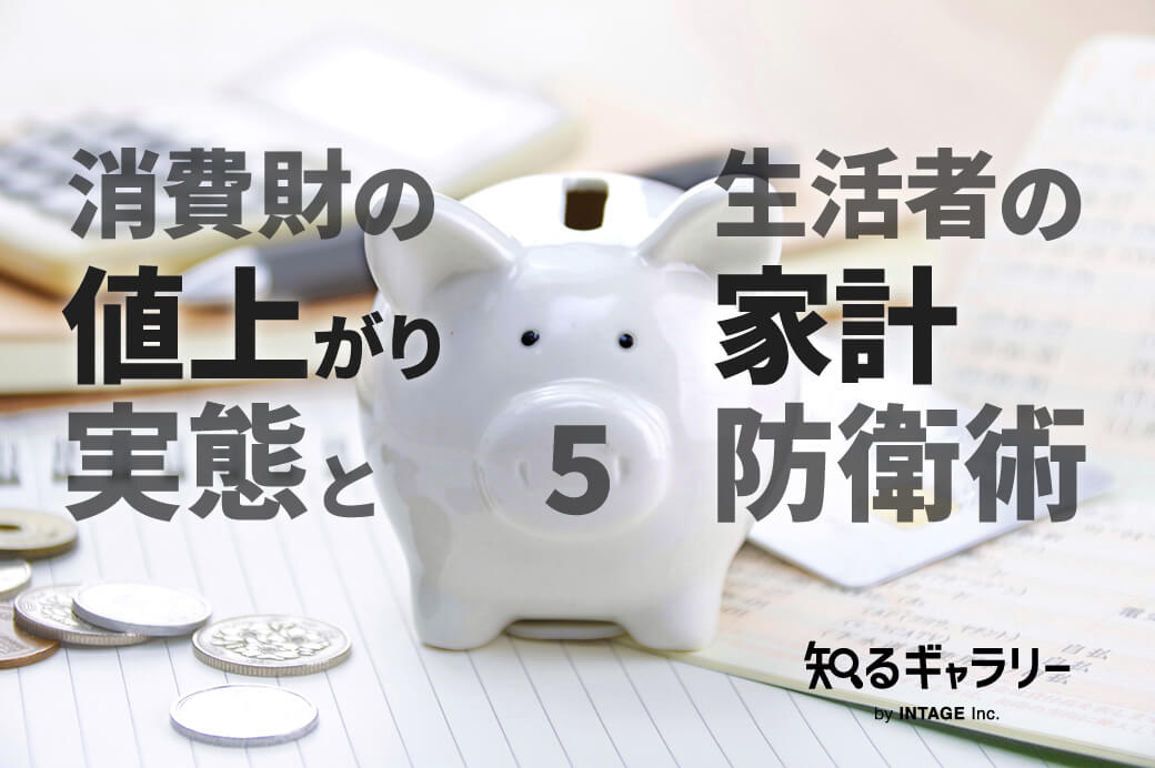 消費財の値上がり実態と生活者の家計防衛術（5） - 知るギャラリー by