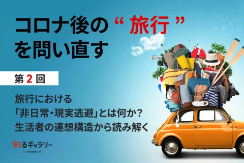 コロナ後の“旅行”を問い直す 第2回～旅行における「非日常・現実逃避」とは何か？生活者の連想構造から読み解く