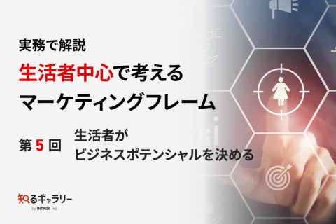 実務で解説 生活者中心で考えるマーケティングフレーム ～第5回 生活者がビジネスポテンシャルを決める
