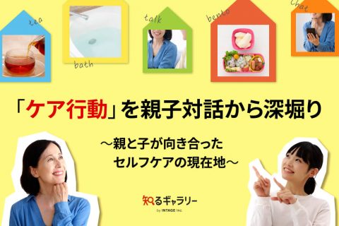 「ケア行動」を親子対話から深堀り ～親と子が向き合ったセルフケアの現在地～