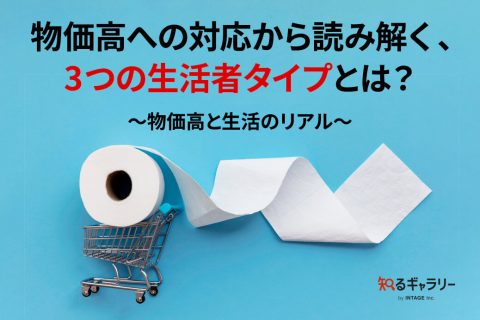 物価高への対応から読み解く、3つの生活者タイプとは？～物価高と生活のリアル～