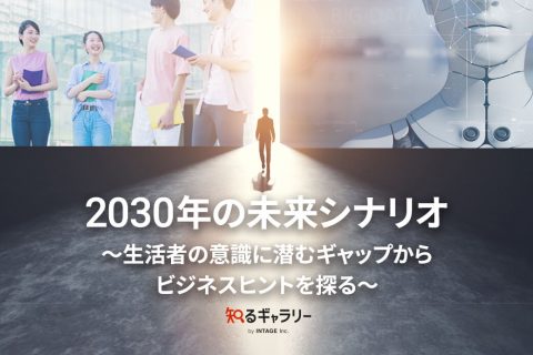 2030年の未来シナリオ〜生活者の意識に潜むギャップからビジネスヒントを探る〜