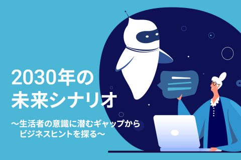 2030年の未来シナリオ〜生活者の意識に潜むギャップからビジネスヒントを探る〜