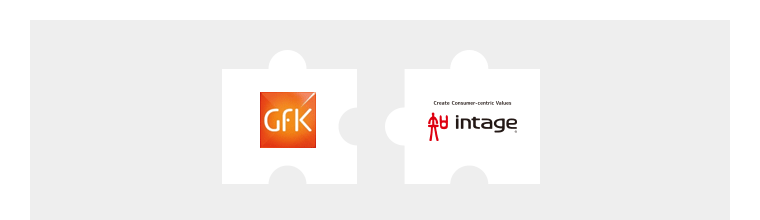 GFK × INTAGE ロゴ